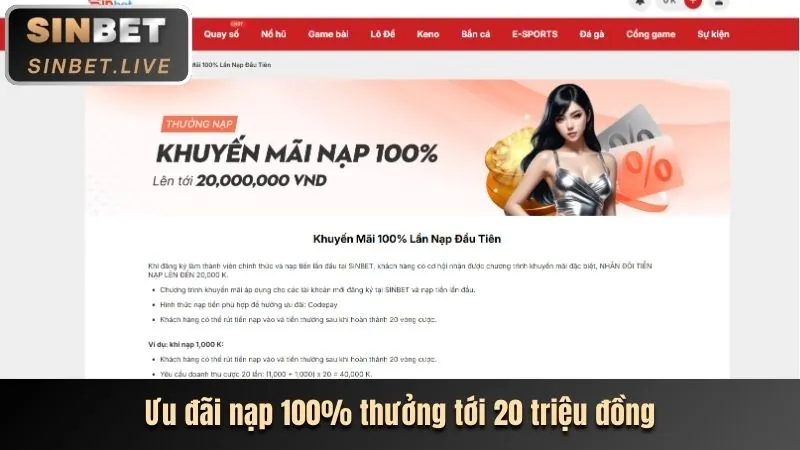 Biểu ngữ khuyến mãi chào mừng với các biểu tượng thể thao, minh họa ưu đãi tại okfun link vào